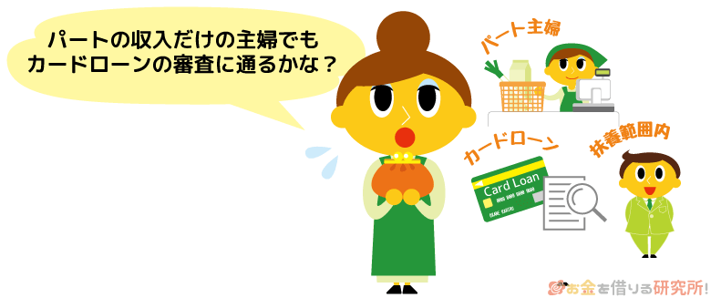 パート主婦でもお金を借りる方法はある