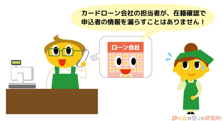 パート先へ在籍確認の電話連絡が来ても借入れがバレることはない