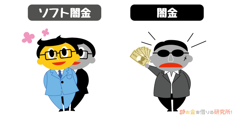 ソフト闇金と闇金の違い