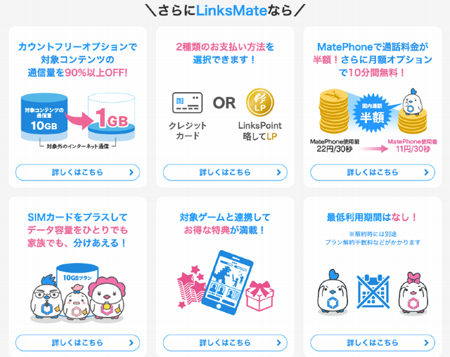 LinksMateのメリット